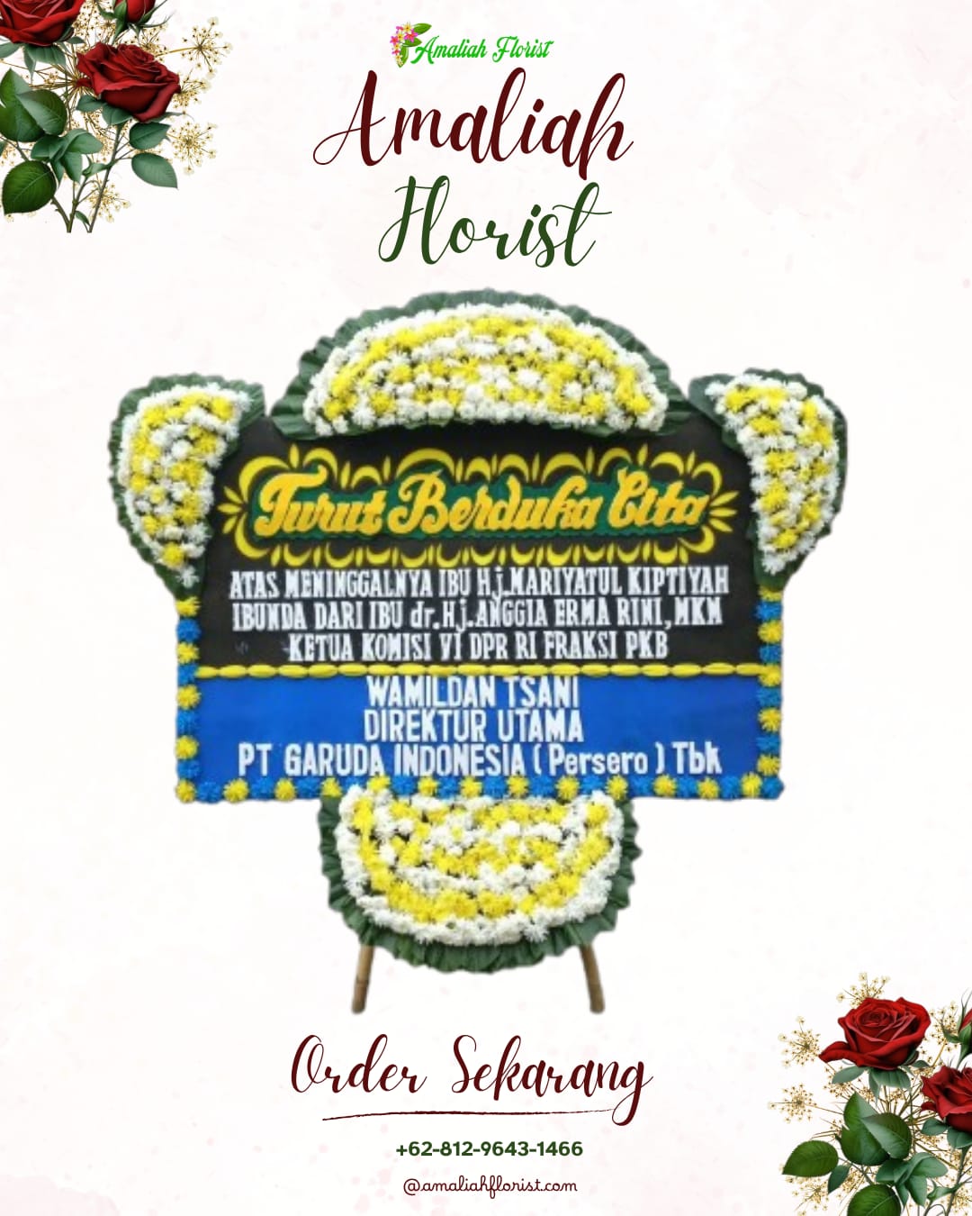 Papan Bunga Duka Padang Selatan